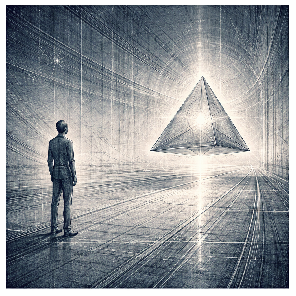 Merkaba Codex LUX Symbolische Darstellung der Achtung vor Wahrheit im Codex LUX als Grundlage verantwortungsvoller Erkenntnis