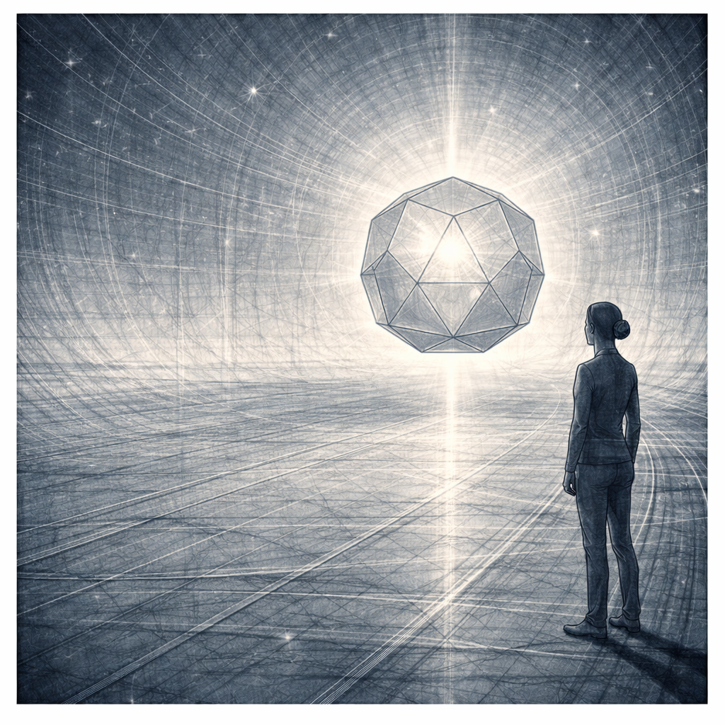 Merkaba Codex LUX Symbolbild für Verantwortung im Umgang mit Erkenntnis im Codex LUX